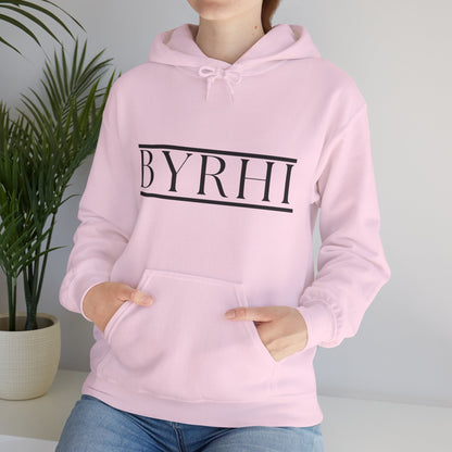 Minimalist BYRHI Unisex Heavy Blend Hooded Sweatshirt