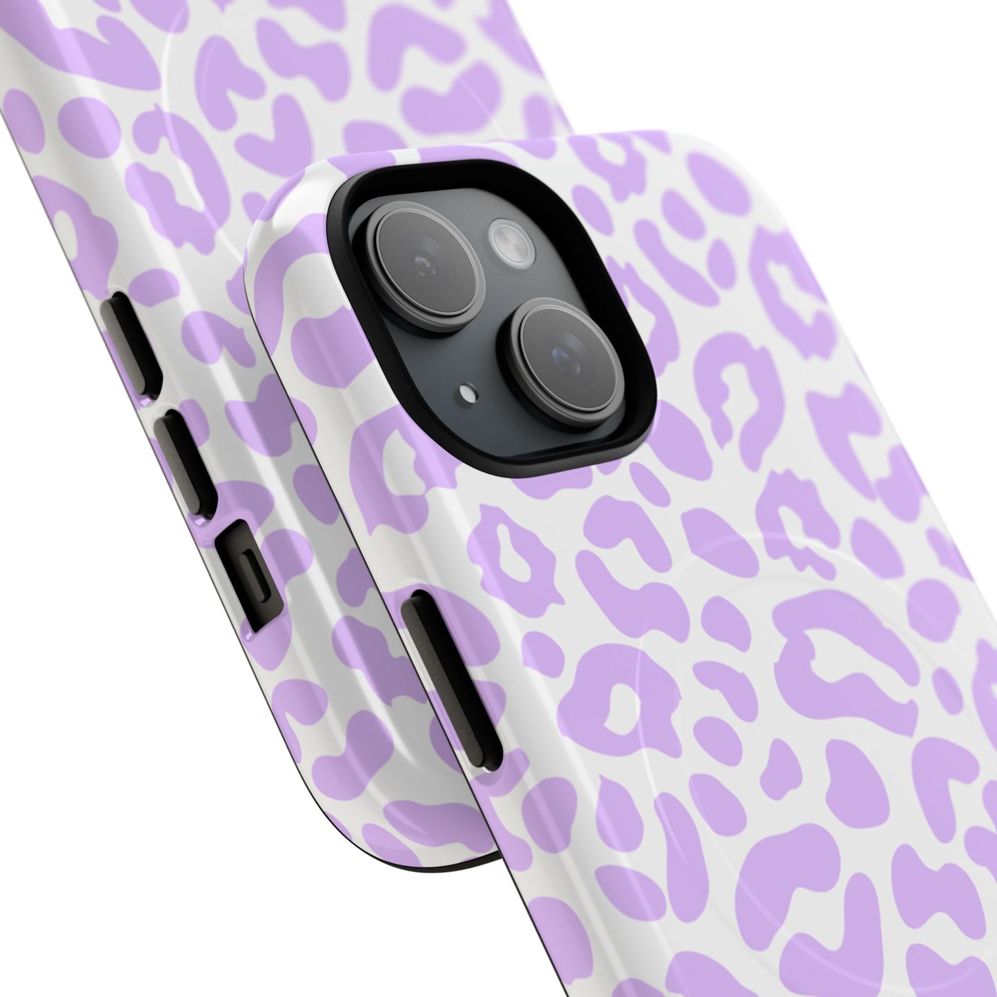 Purple Leopard Tough Phone Case | Stylish & Durable Protection