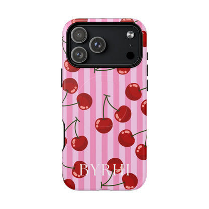 Cherry Tough Phone Case | Stylish & Durable Protection