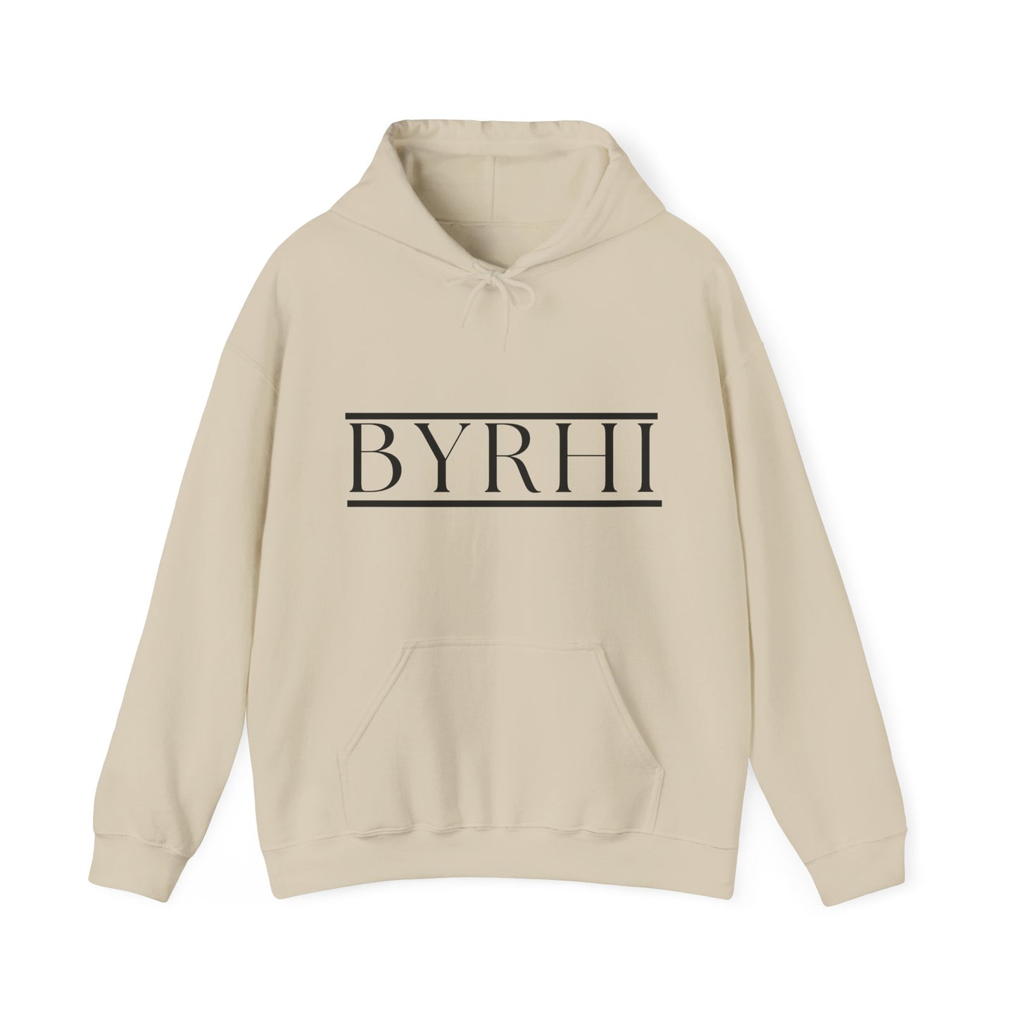 Minimalist BYRHI Unisex Heavy Blend Hooded Sweatshirt