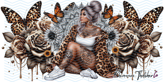 PLUS SIZE LEOPARD PRINT GIRL- PRE ORDER ONLY