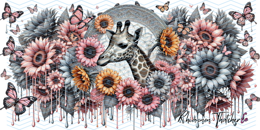 GIRAFFE PINK AND BLACK - PRE ORDER ONLY