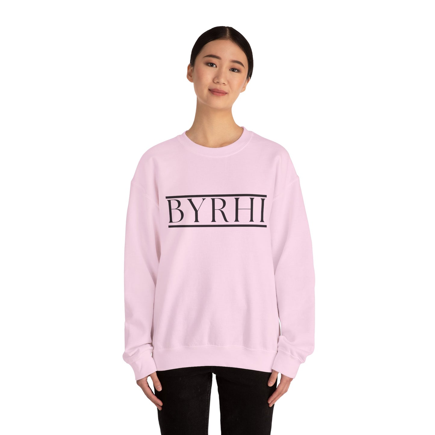 Customized Unisex Crewneck Sweatshirt with BYRHI Design
