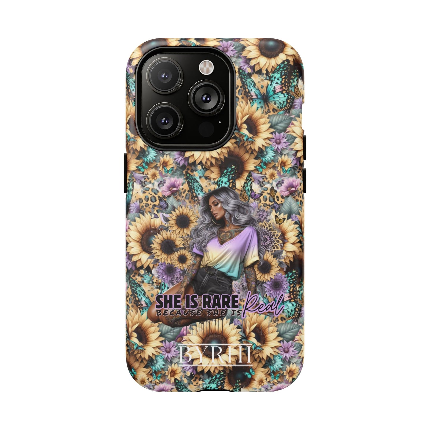 She Is Rare pastel | Tough Phone Case | Stylish & Durable Protection