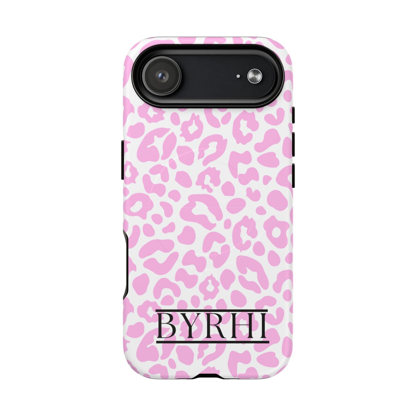 Pink Leopard Print Tough Phone Case | Stylish & Durable Protection