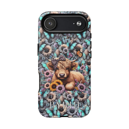 Highland Cow Tough Phone Case | Stylish & Durable Protection