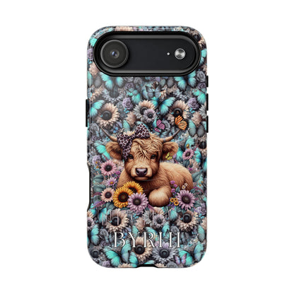 Highland Cow Tough Phone Case | Stylish & Durable Protection