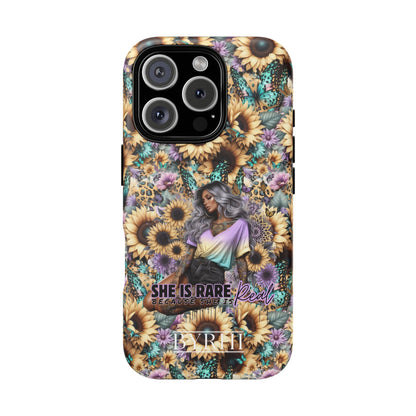 She Is Rare pastel | Tough Phone Case | Stylish & Durable Protection