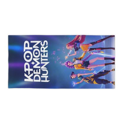 K Pop Beach Towel