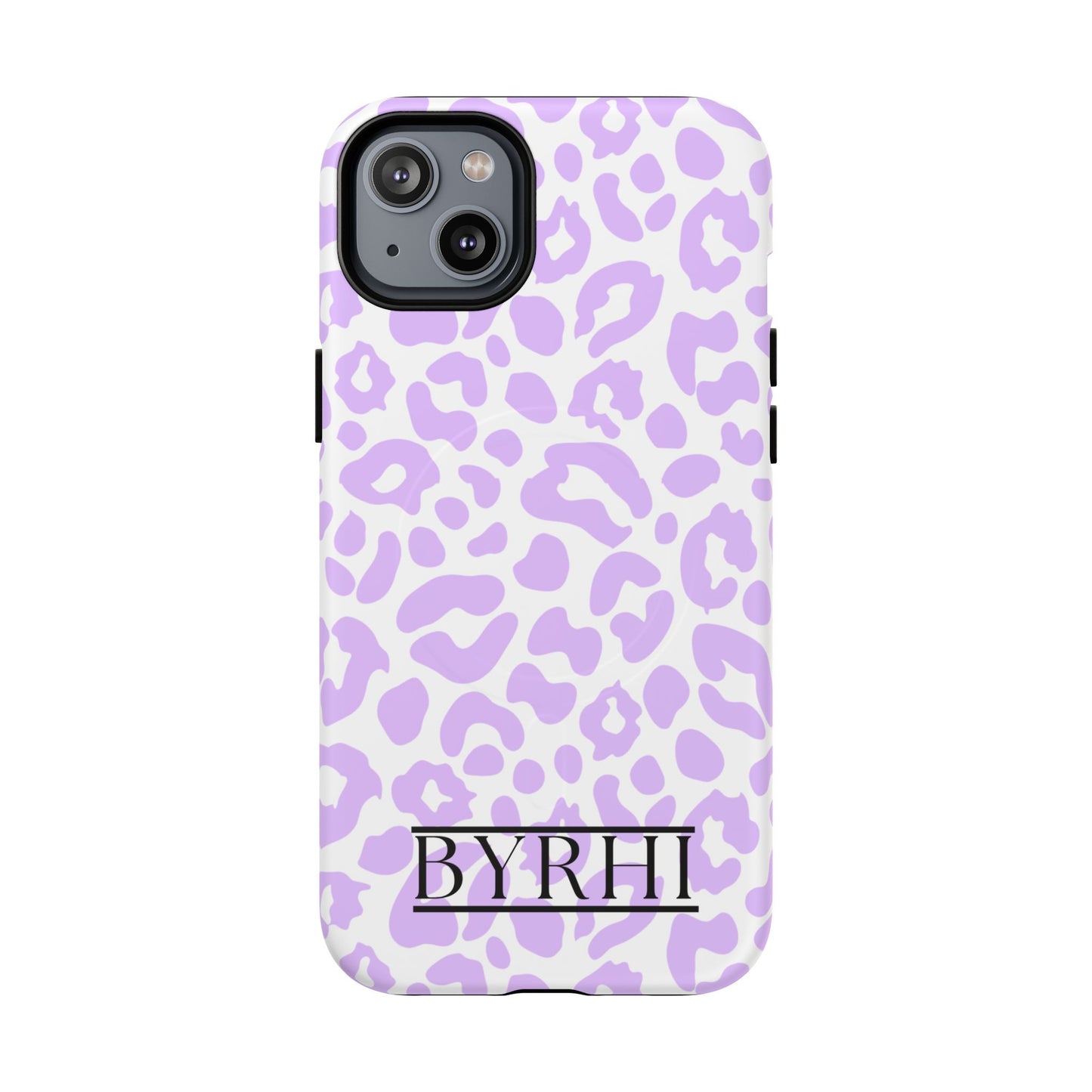 Purple Leopard Tough Phone Case | Stylish & Durable Protection