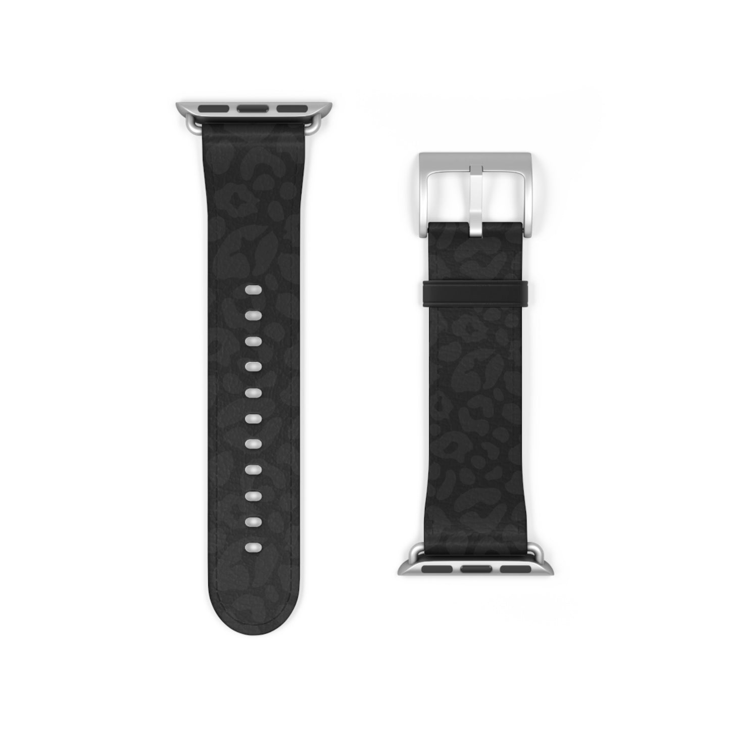 Sleek Leopard Print Watch Band - Stylish Accessory for Everyday Wear