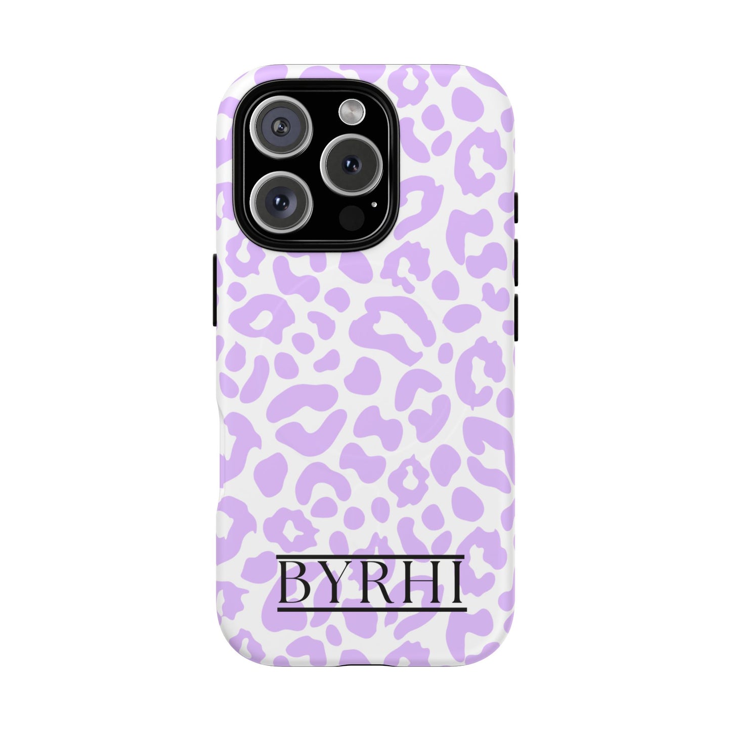 Purple Leopard Tough Phone Case | Stylish & Durable Protection