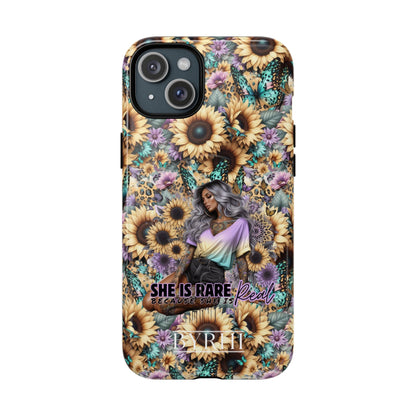 She Is Rare pastel | Tough Phone Case | Stylish & Durable Protection