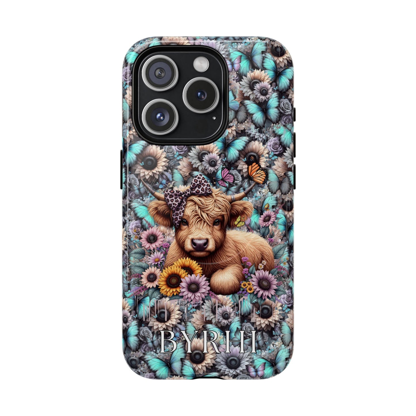 Highland Cow Tough Phone Case | Stylish & Durable Protection