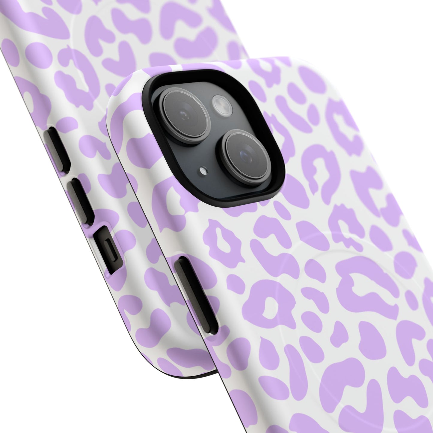 Purple Leopard Tough Phone Case | Stylish & Durable Protection