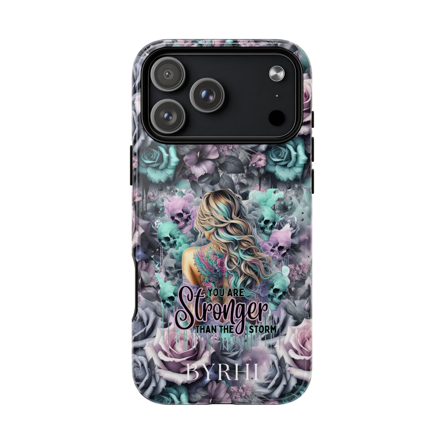 Stronger Than The Storm Tough Phone Case | Stylish & Durable Protection