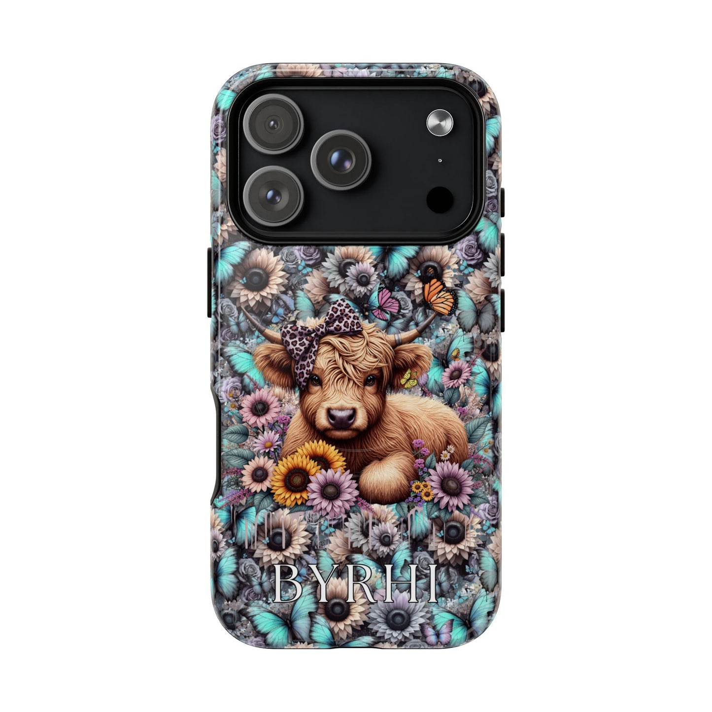 Highland Cow Tough Phone Case | Stylish & Durable Protection