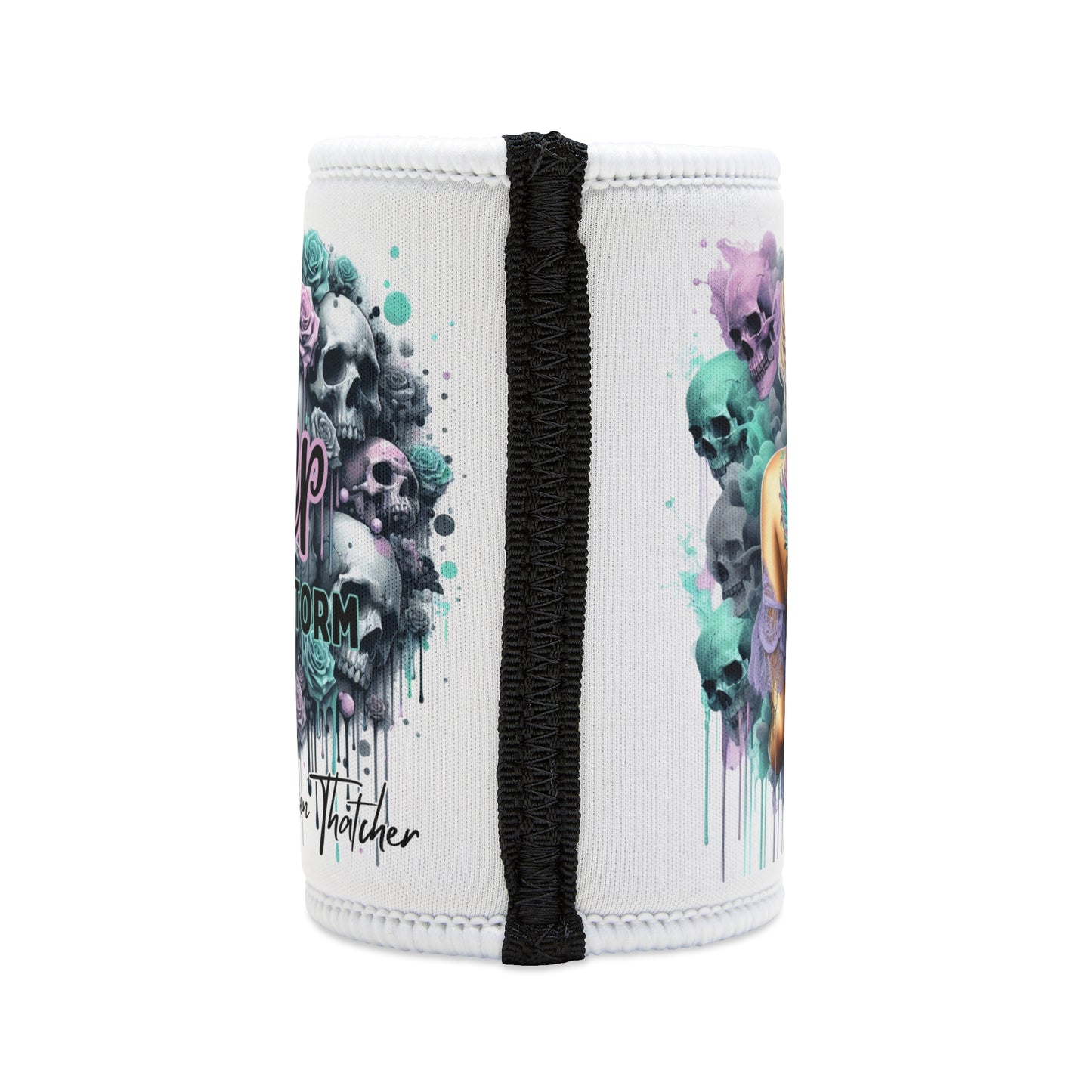 Stronger Than The Storm Stubby Cooler - Stylish Drink Insulator
