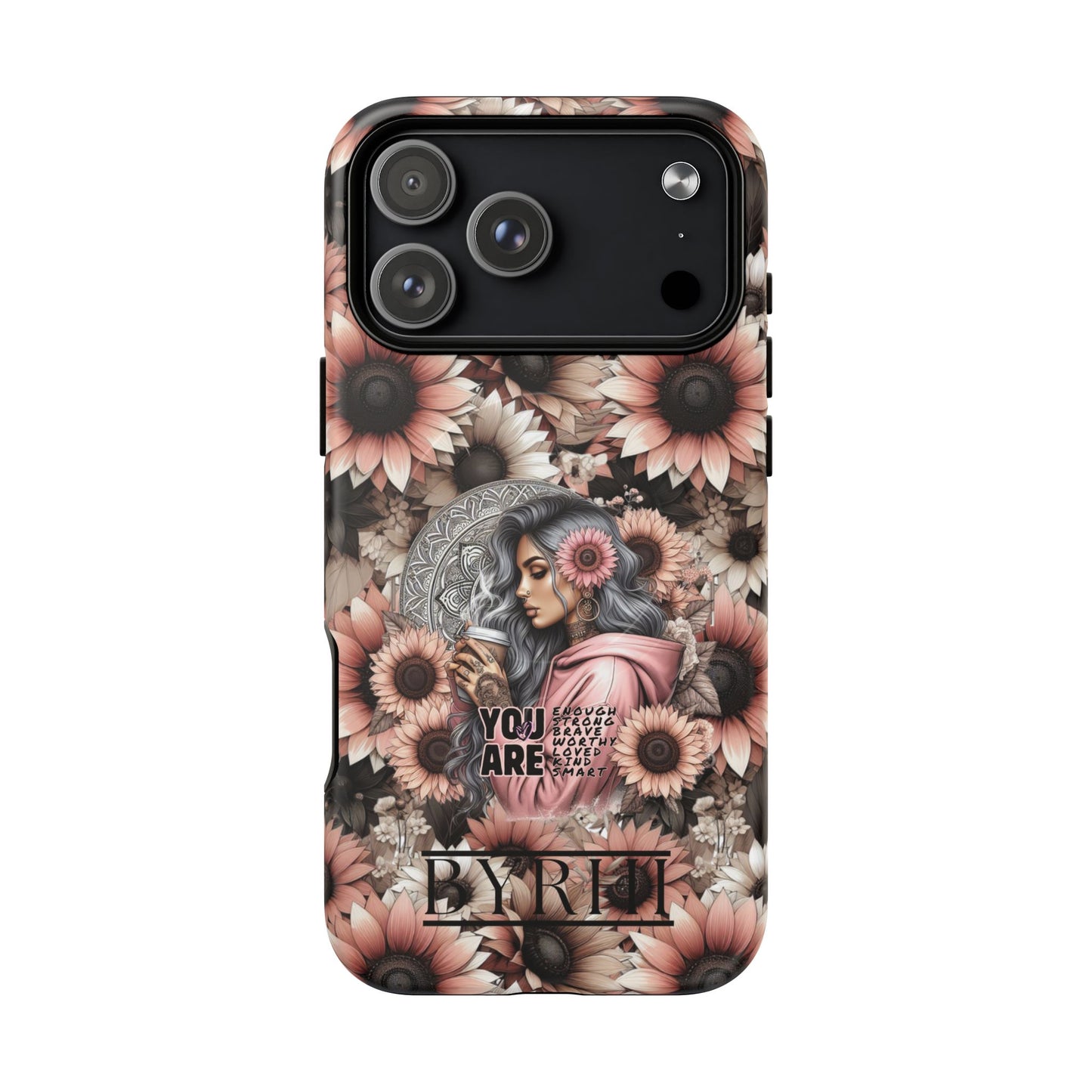 You Are Enough Tough Phone Case | Stylish & Durable Protection