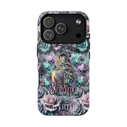 Stronger Than The Storm Tough Phone Case | Stylish & Durable Protection