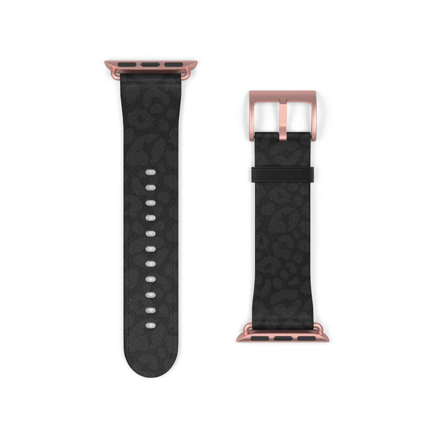 Sleek Leopard Print Watch Band - Stylish Accessory for Everyday Wear