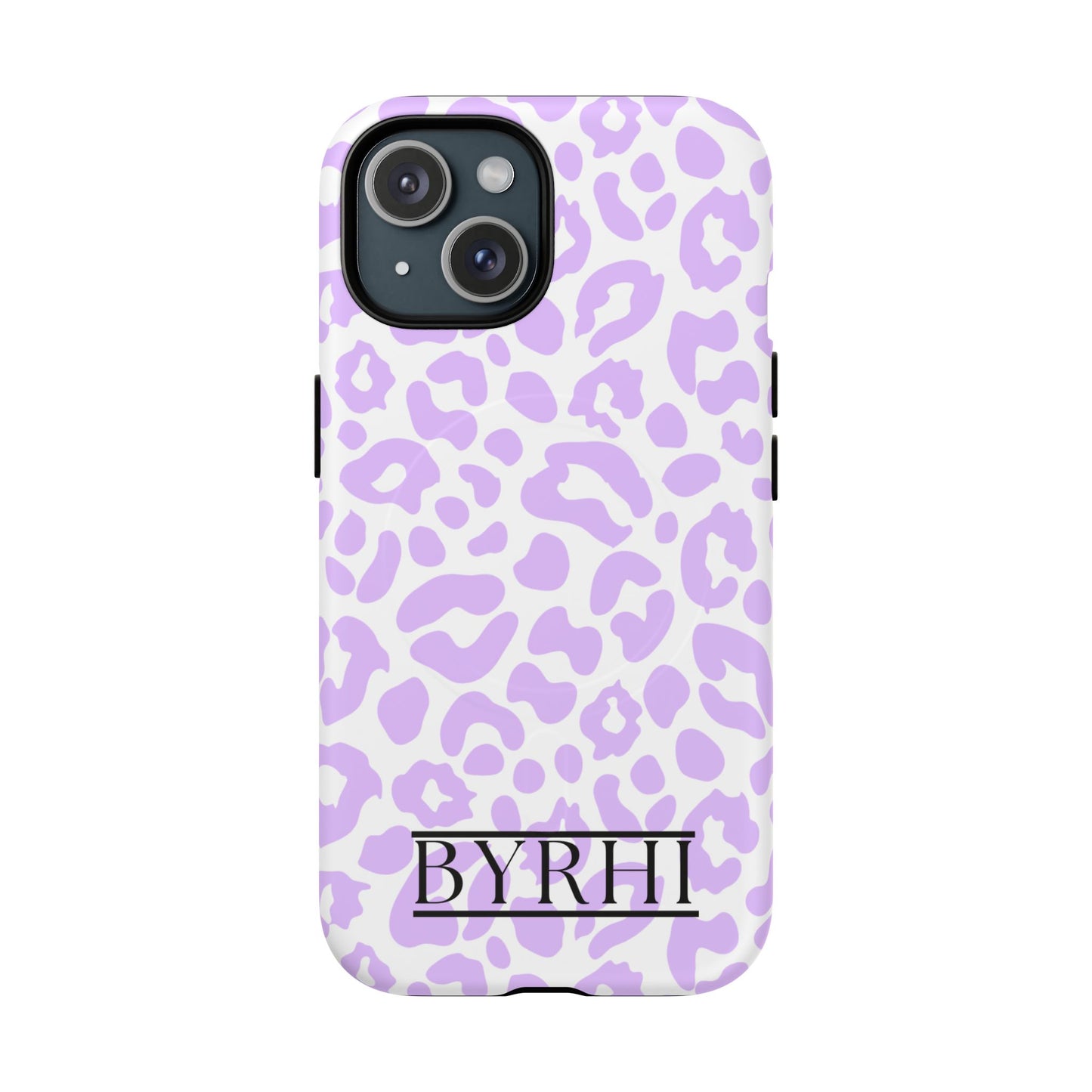 Purple Leopard Tough Phone Case | Stylish & Durable Protection