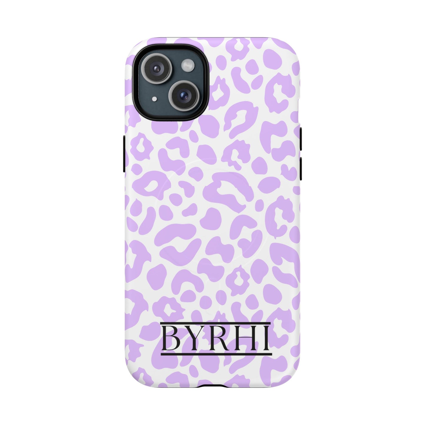 Purple Leopard Tough Phone Case | Stylish & Durable Protection