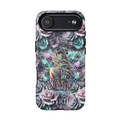 Stronger Than The Storm Tough Phone Case | Stylish & Durable Protection