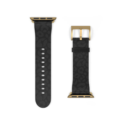 Sleek Leopard Print Watch Band - Stylish Accessory for Everyday Wear