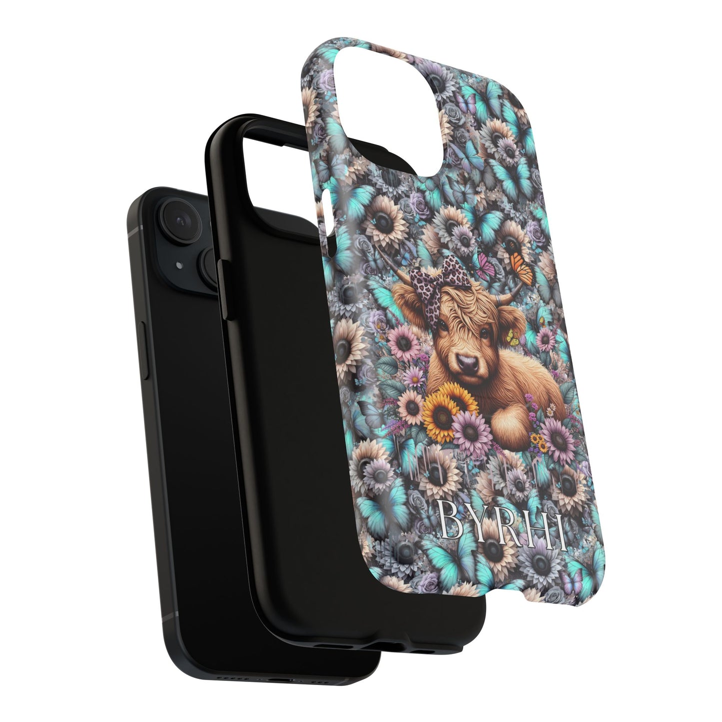 Highland Cow Tough Phone Case | Stylish & Durable Protection