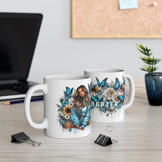 This Is Just A Chapter Ceramic Coffee Mug —  11oz