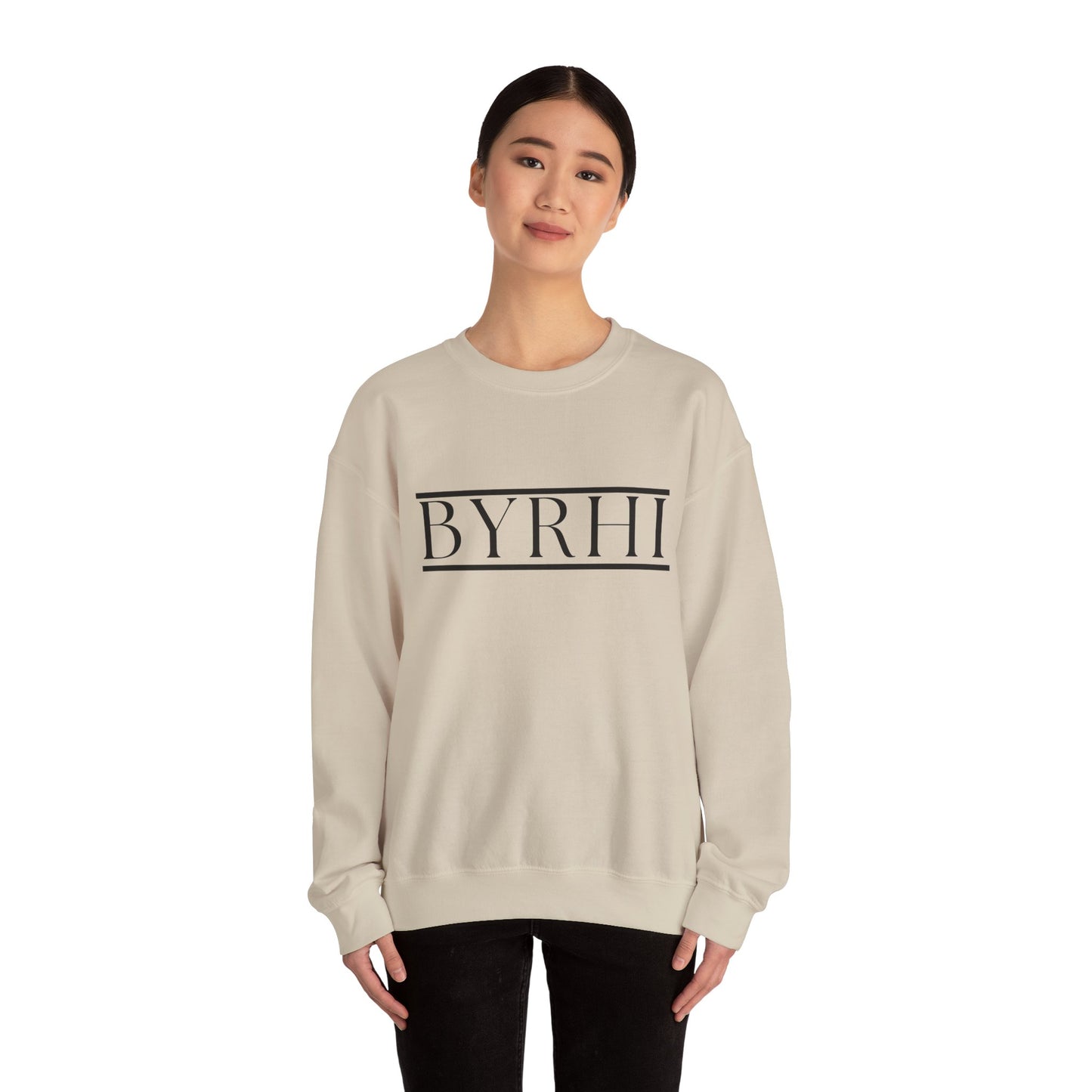 Customized Unisex Crewneck Sweatshirt with BYRHI Design