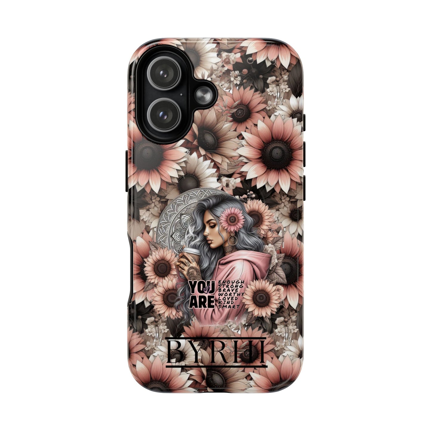 You Are Enough Tough Phone Case | Stylish & Durable Protection