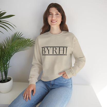 Customized Unisex Crewneck Sweatshirt with BYRHI Design