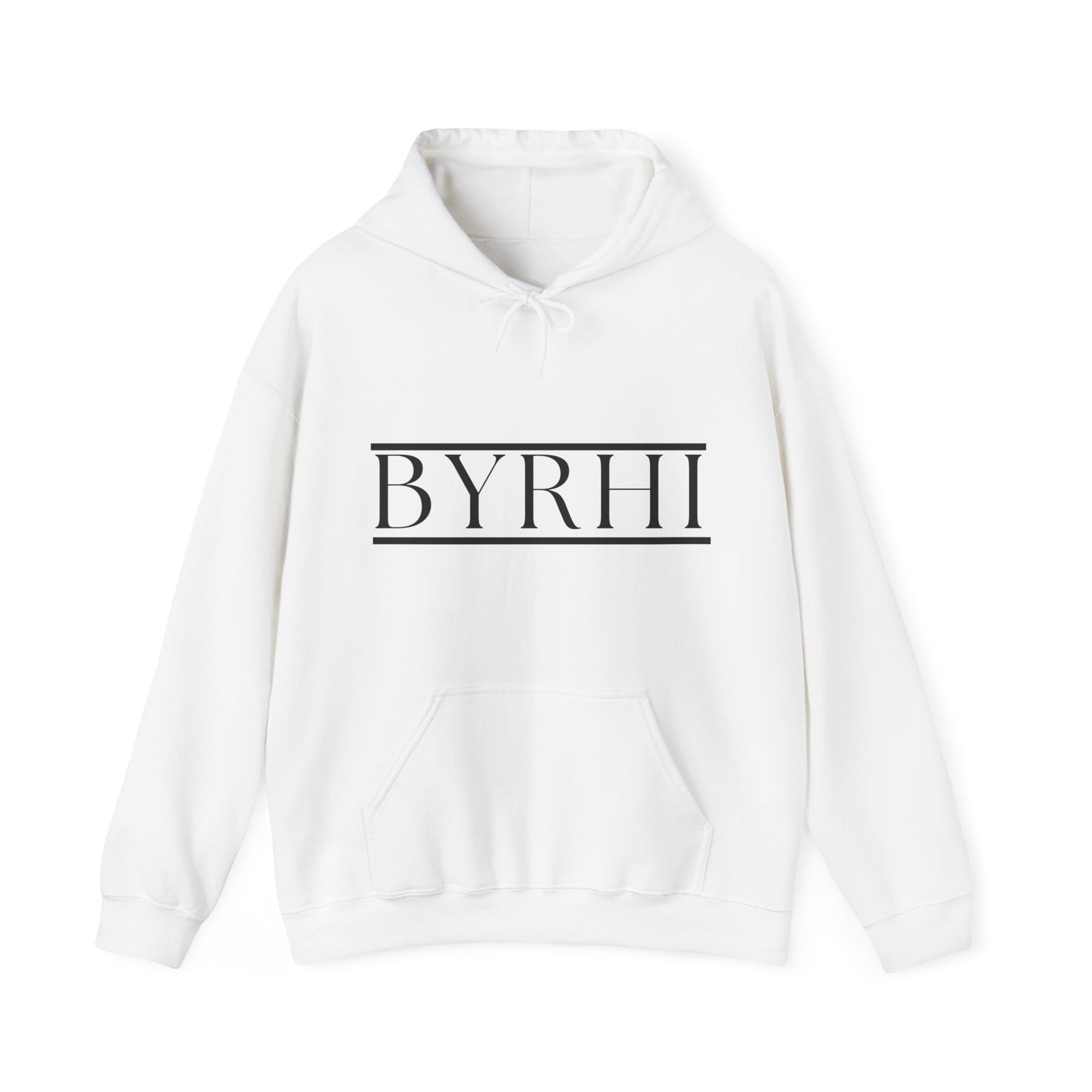 Minimalist BYRHI Unisex Heavy Blend Hooded Sweatshirt