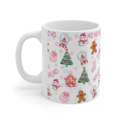 Christmas Ceramic Coffee Mug —  11oz