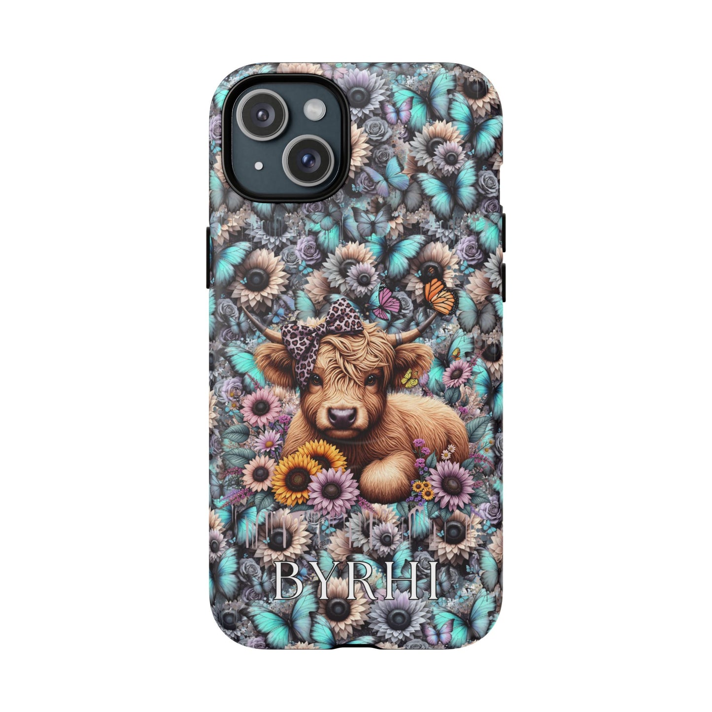 Highland Cow Tough Phone Case | Stylish & Durable Protection
