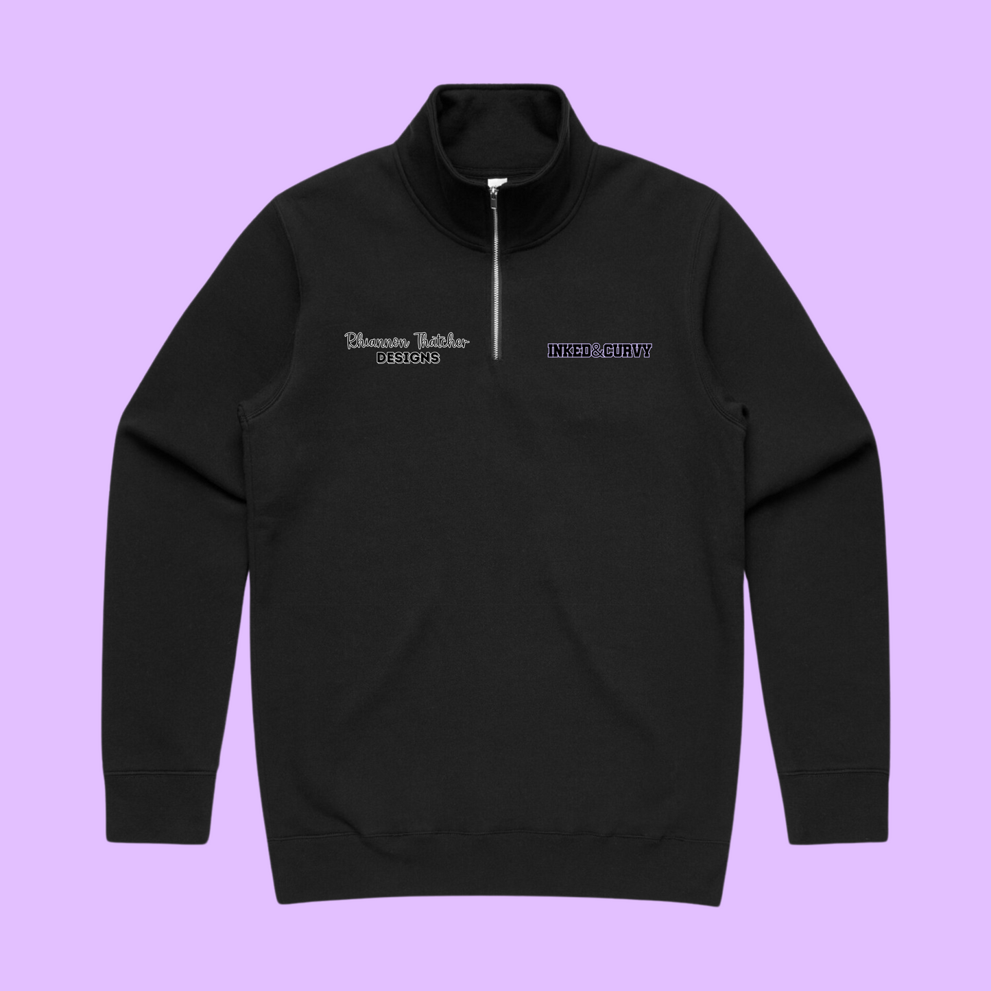 Stencil Half Zip Crew ( PREORDER) 5125