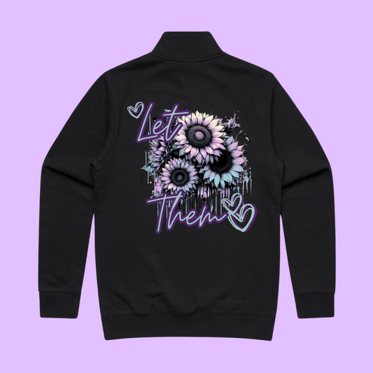 Stencil Half Zip Crew ( PREORDER) 5125
