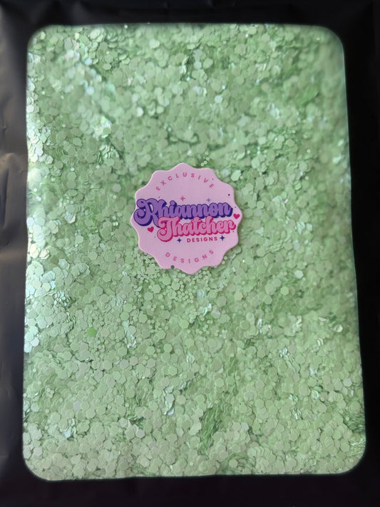 Mint Green - Chunky Glitter