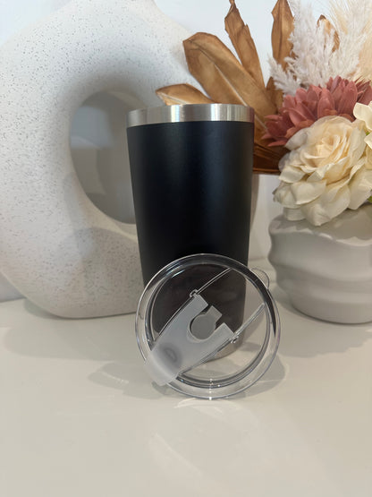 20oz Stainless Steel Cup- Black