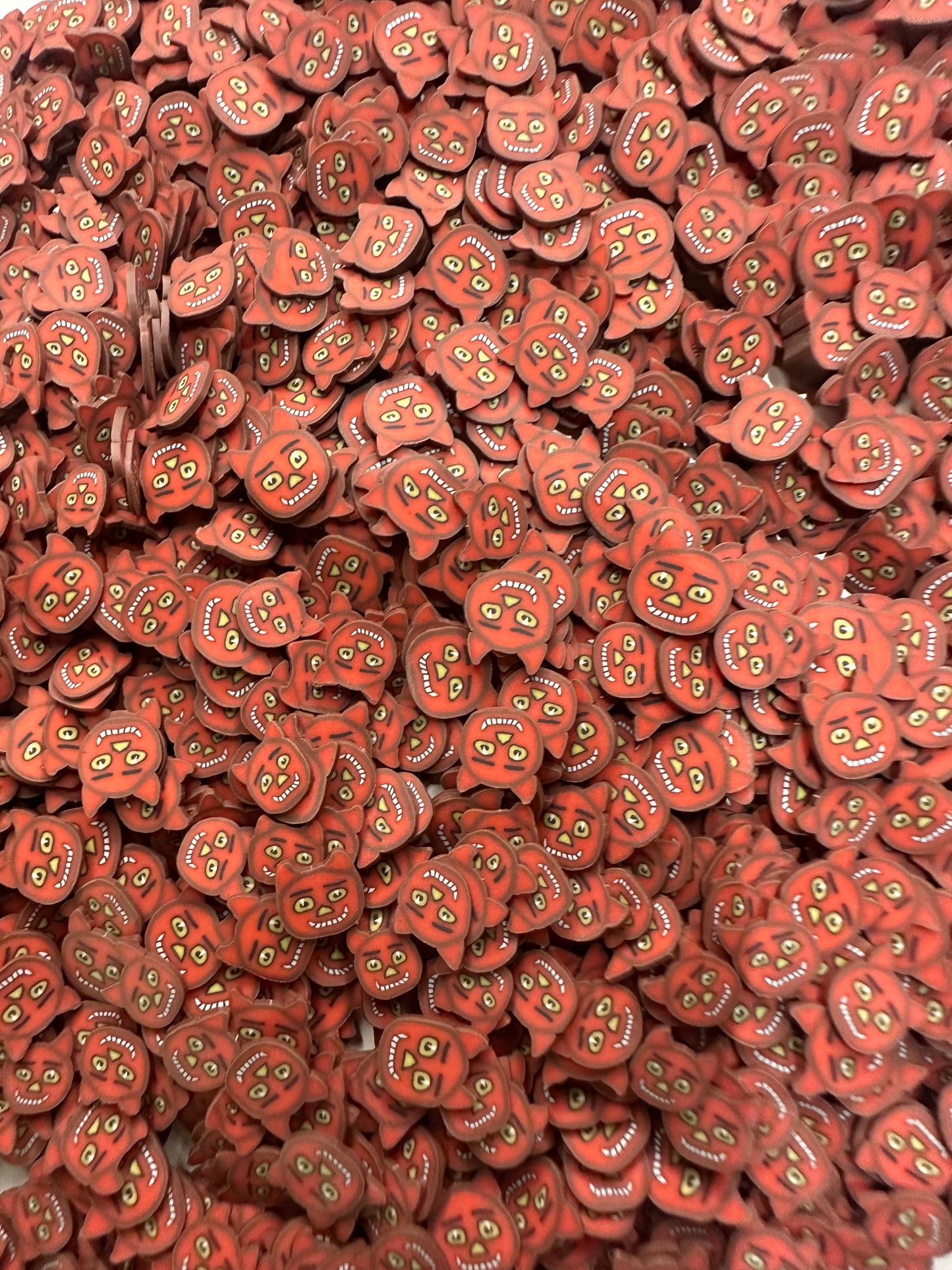 Red Devil Clay Pieces
