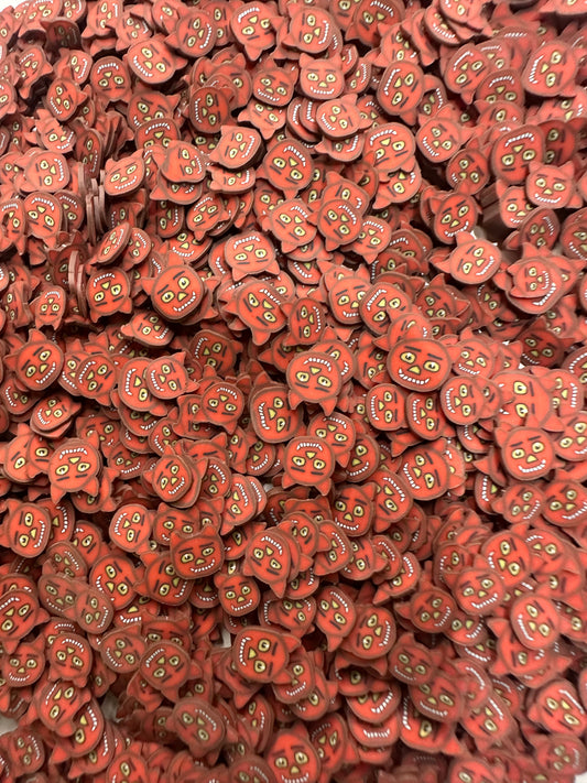 Red Devil Clay Pieces