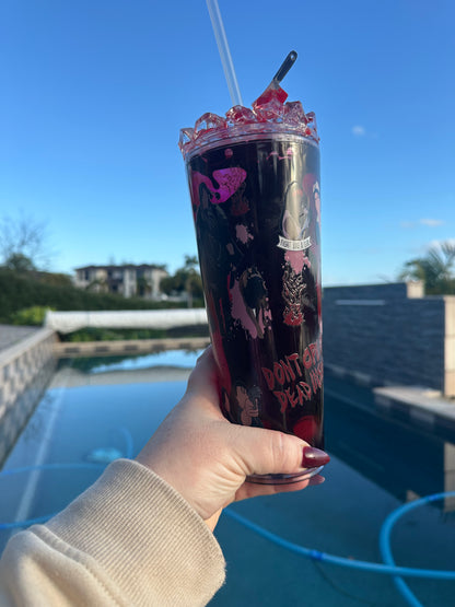 Walking Dead Drip 24oz Snowglobe Tumbler