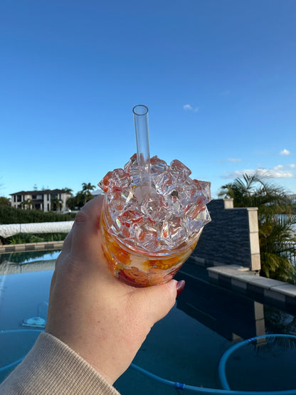 Winnie The Pooh Drip Snowglobe Tumbler