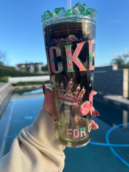 Wicked Drip 24oz Snowglobe Tumbler