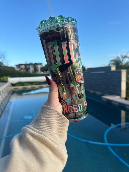 Wicked Drip 24oz Snowglobe Tumbler