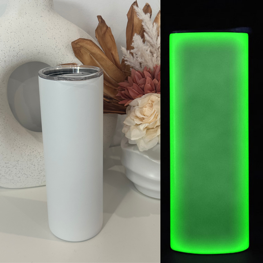 Glow In The Dark GREEN Stainless Steal 20oz Cups