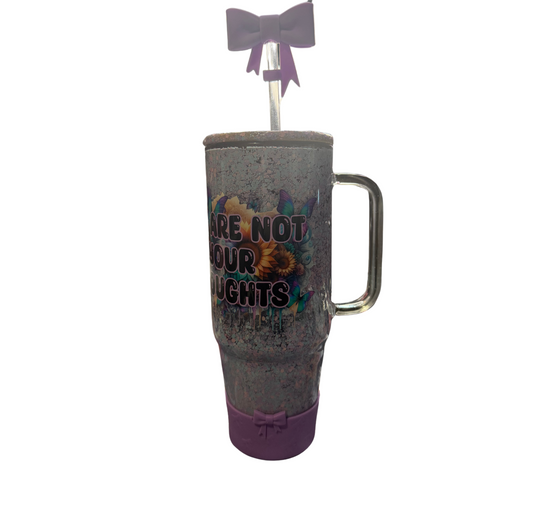 40oz Glass Handle Snow globe