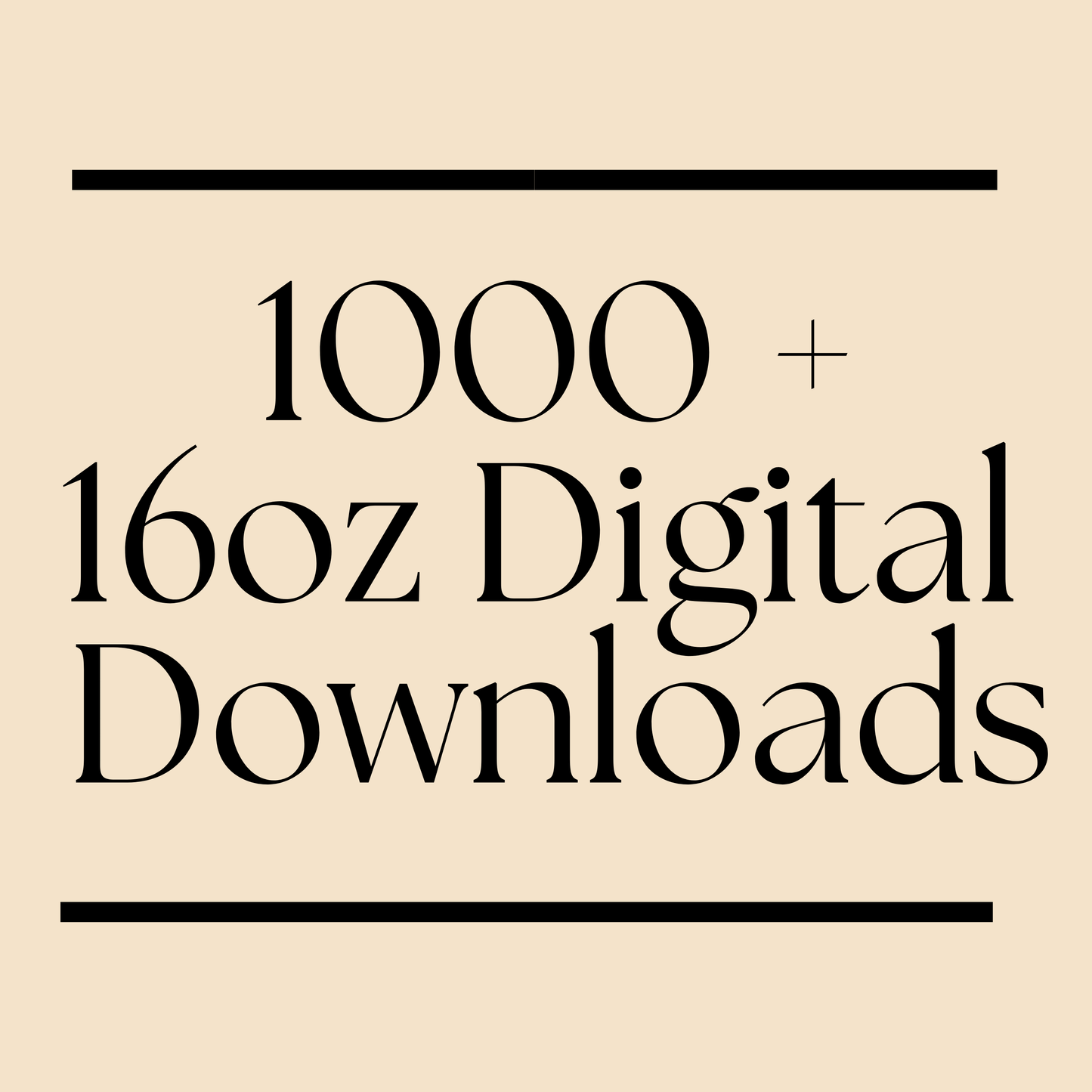 16oz Digital Bundle